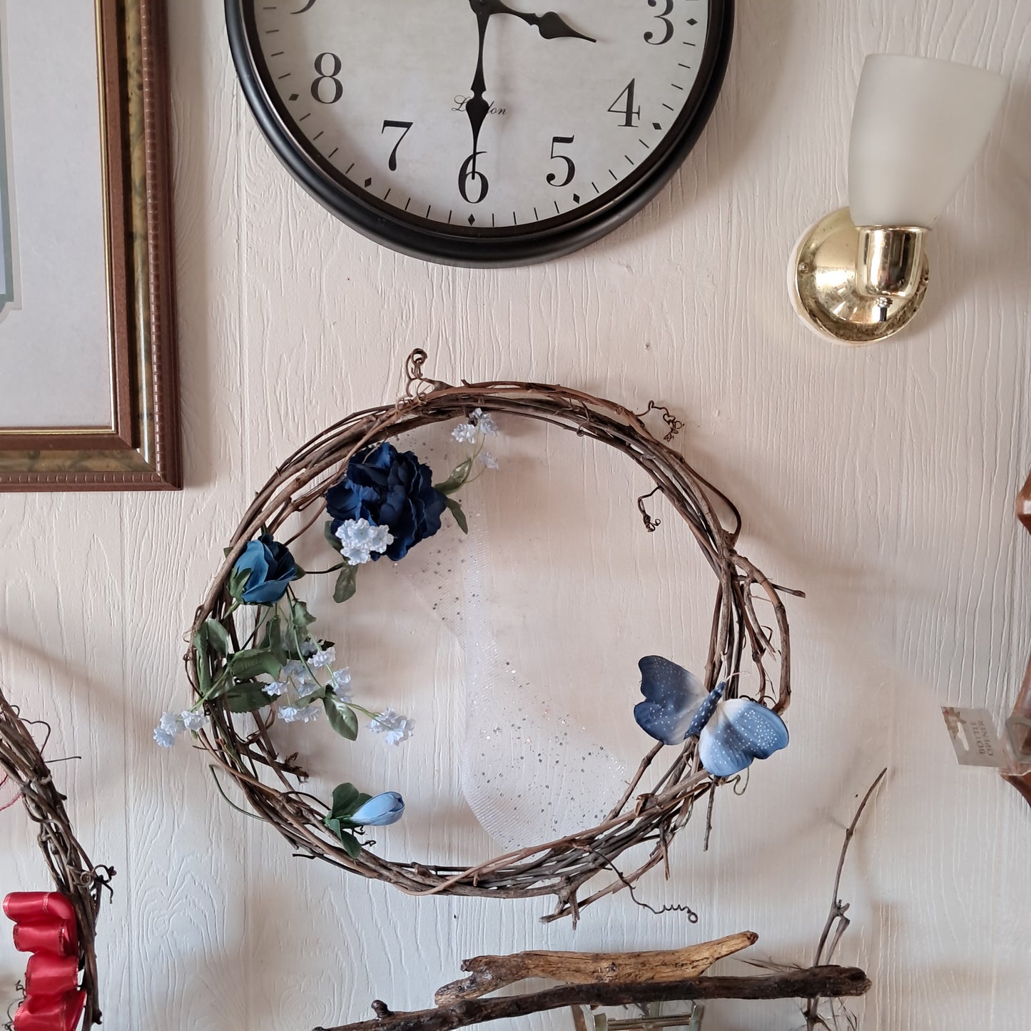 Blue Wonder Wreath