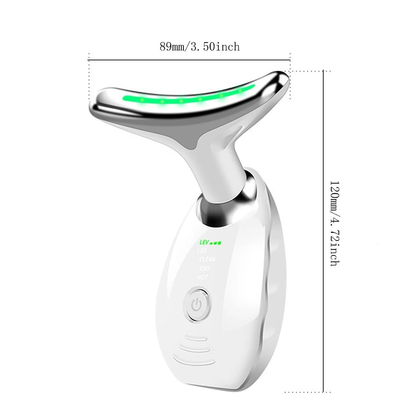 7 colors -Purpose Lifting And Firming Facial Massage Device Neck Face Massager Neck Face Beauty Device In Portable Face Massager